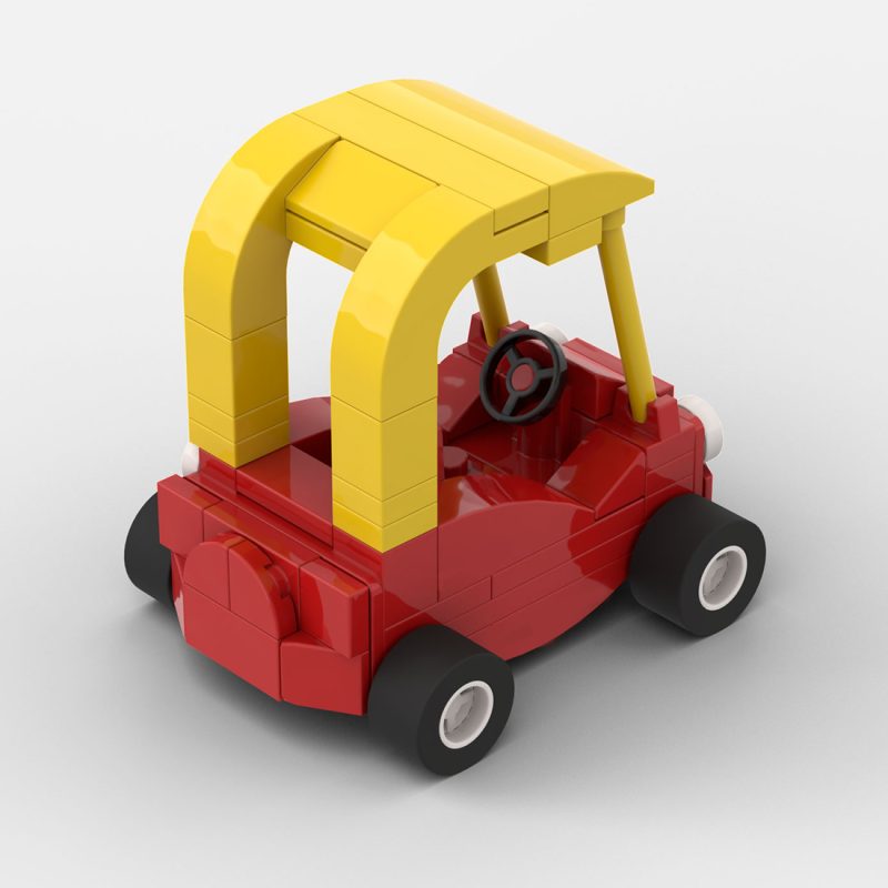 MOC-69845 Cozy Coupe Deep Building Blocks Set (75PCS)
