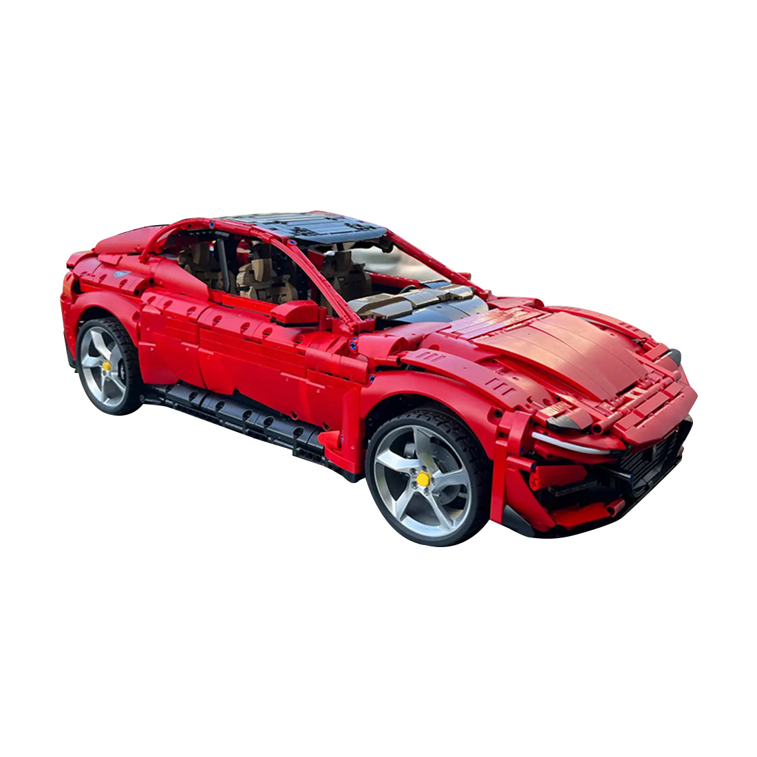 MOC-181286 1/8 Scale Luxury Sport Utility Car Building Blocks Set (4044PCS/Static Version)