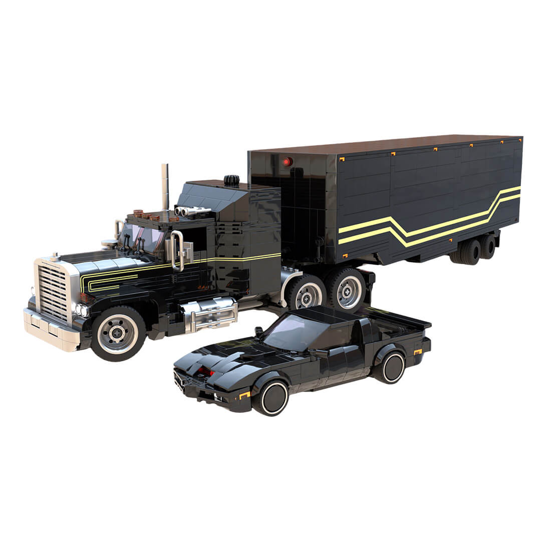MOC-216375 KITT And the FLAG Mobile Command Unit Building Blocke Set (3106PCS)