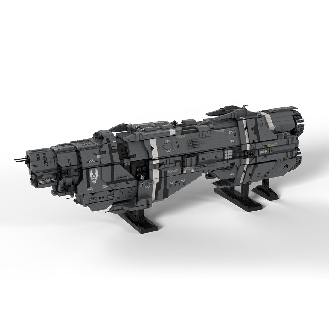MOC-231999 Heavy Cruiser Battleship Building Blocks Set (6585PCS) 