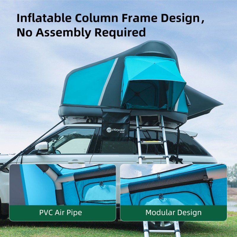 Island of Fish Inflatable Roof Top Tent