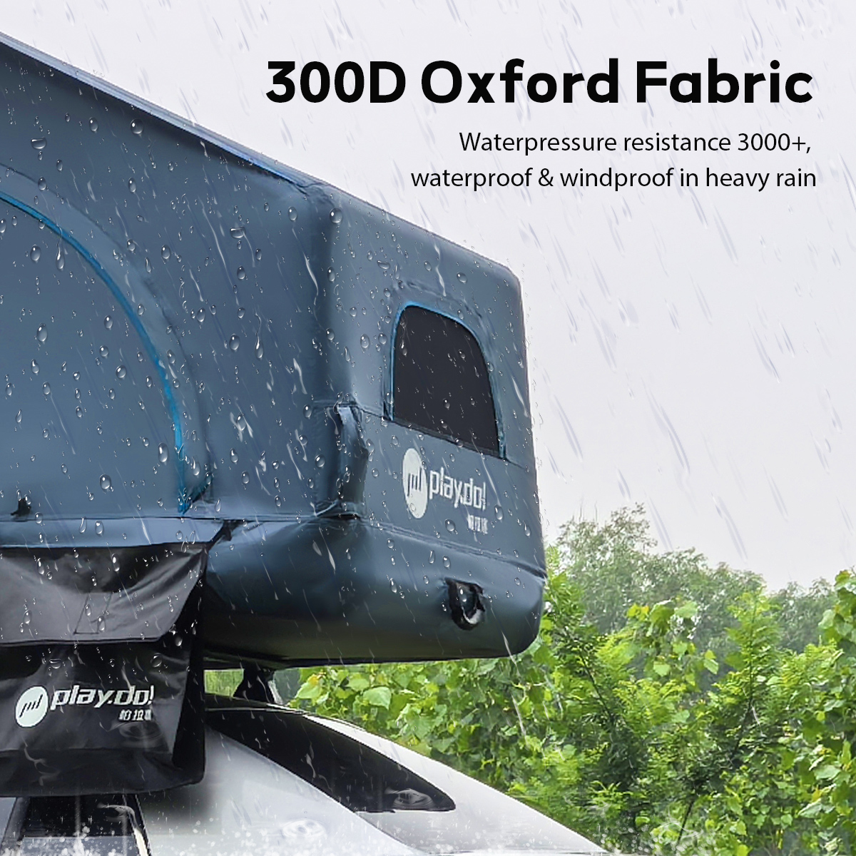 Shell Wing Inflatable Roof Top Tent