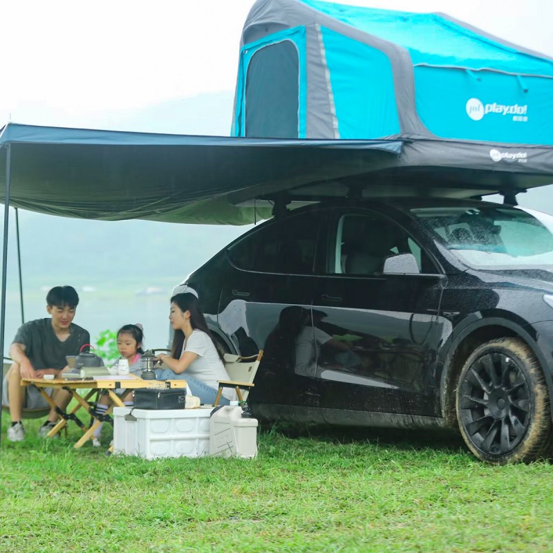 Island of Fish Inflatable Roof Top Tent