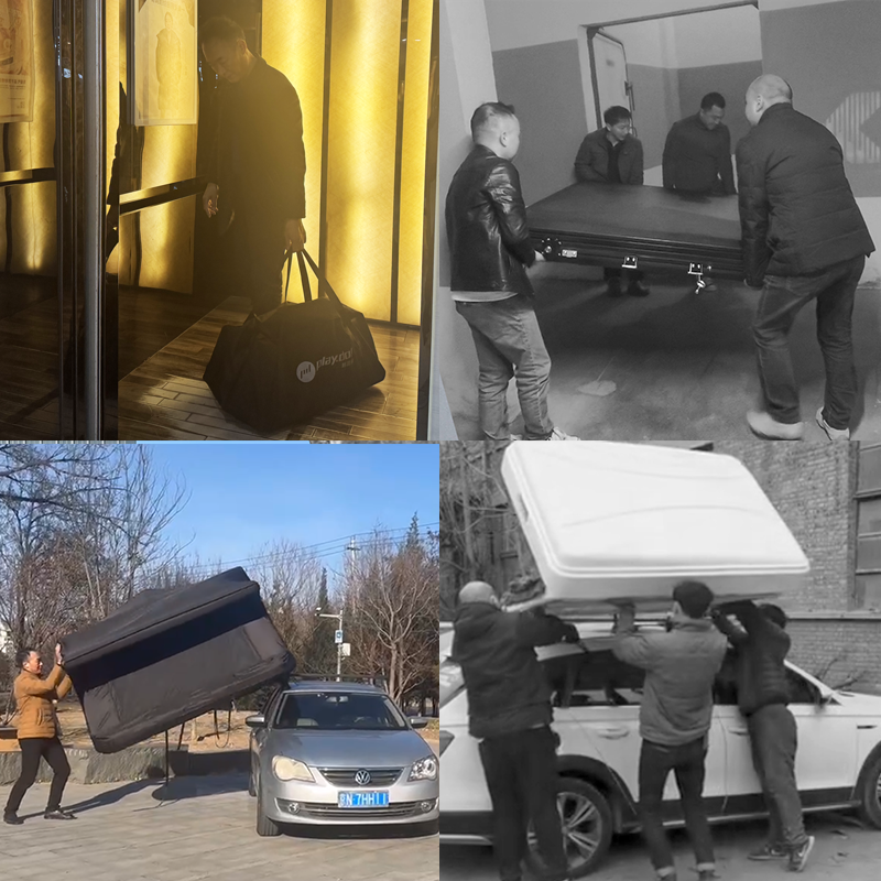 Castle Shell Inflatable Roof Top Tent