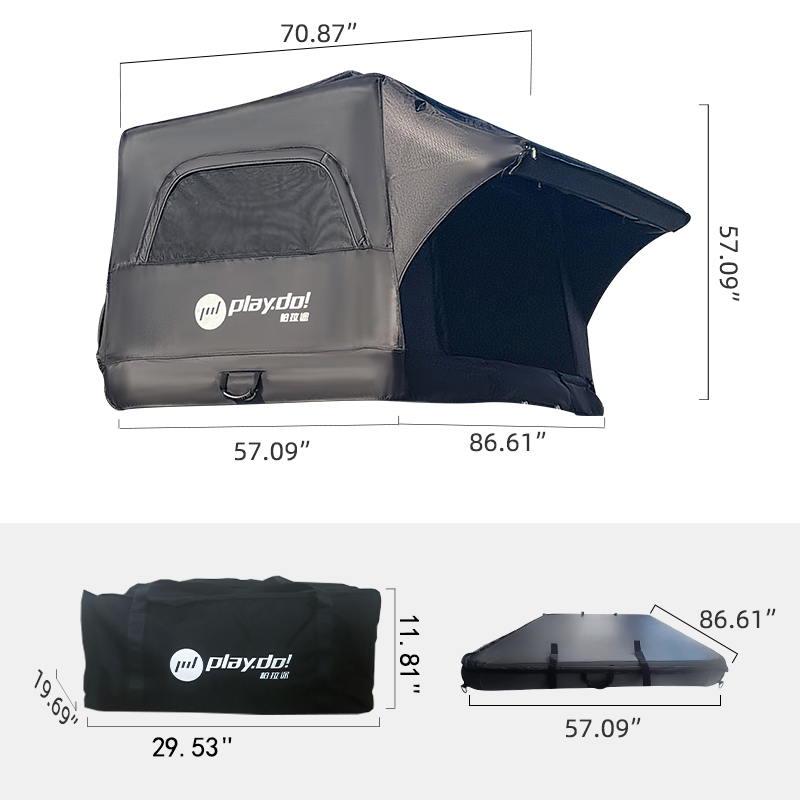 PlayDo Castle Shell Inflatable Roof Top Tent