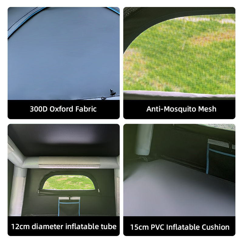 PlayDo Shell Wing Inflatable Roof Top Tent