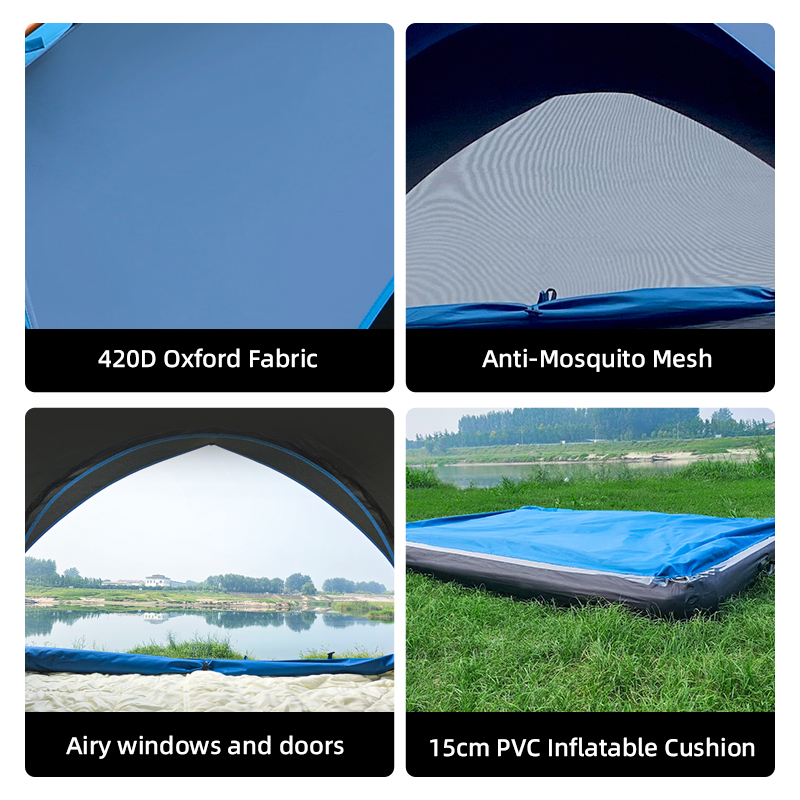 PlayDo Shell Portable Inflatable Roof Top Tent