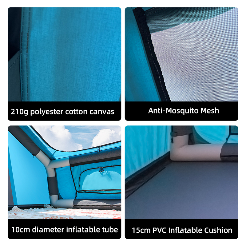 PlayDo Limited Edition Fish Island Inflatable Roof Tent