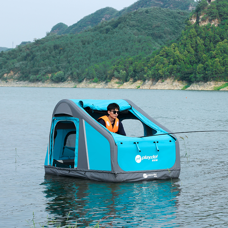 PlayDo Limited Edition Fish Island Inflatable Roof Tent