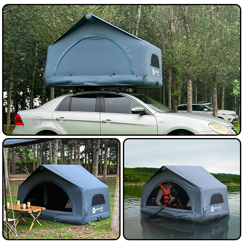PlayDo Shell Wing Inflatable Roof Top Tent