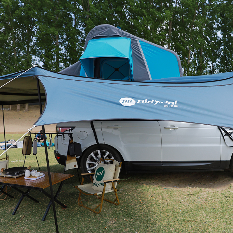 PlayDo Fish Island 180° car side awning