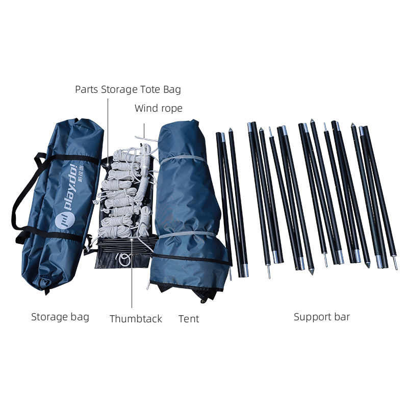 PlayDo Fish Island 270° car side awning