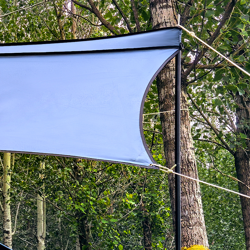 PlayDo Fish Island 90° car side awning