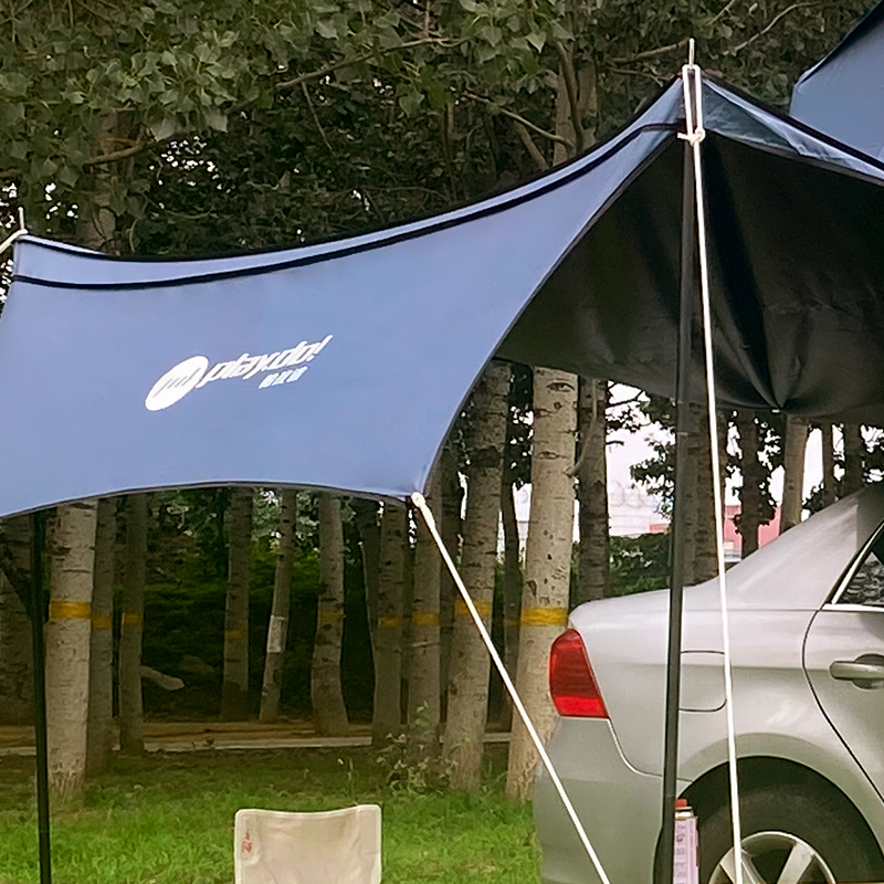PlayDo Fish Island 90° car side awning