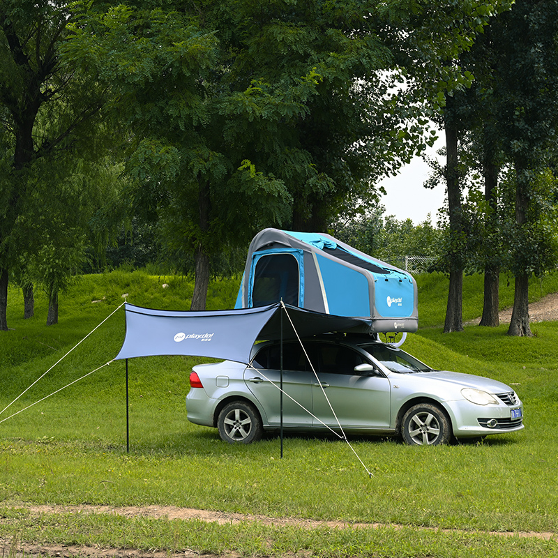 PlayDo Fish Island 90° car side awning