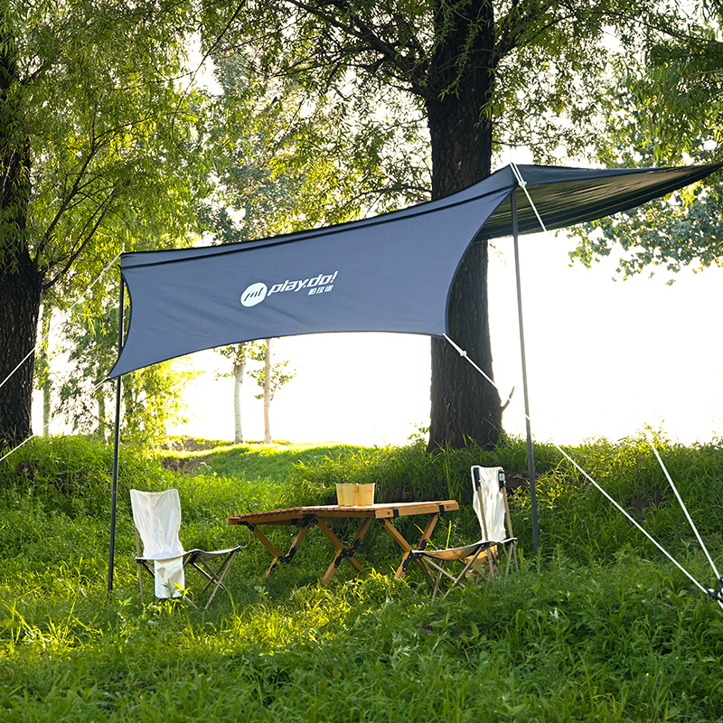 PlayDo Fish Island 90° car side awning