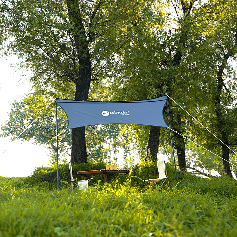 PlayDo Fish Island 90° car side awning