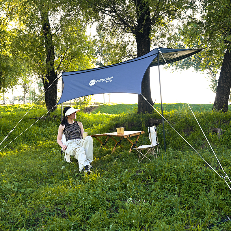 PlayDo Fish Island 90° car side awning