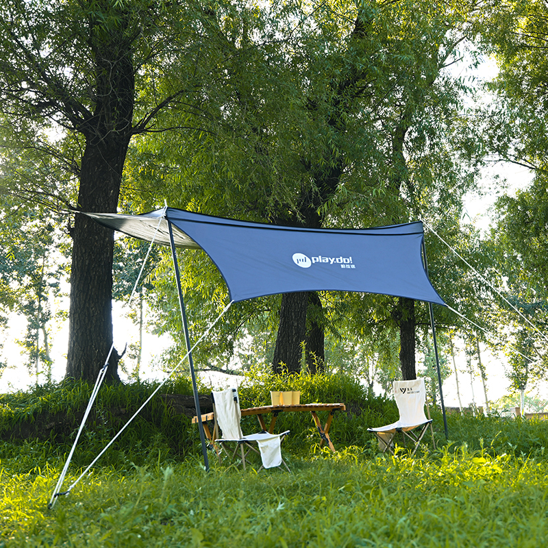 PlayDo Fish Island 90° car side awning