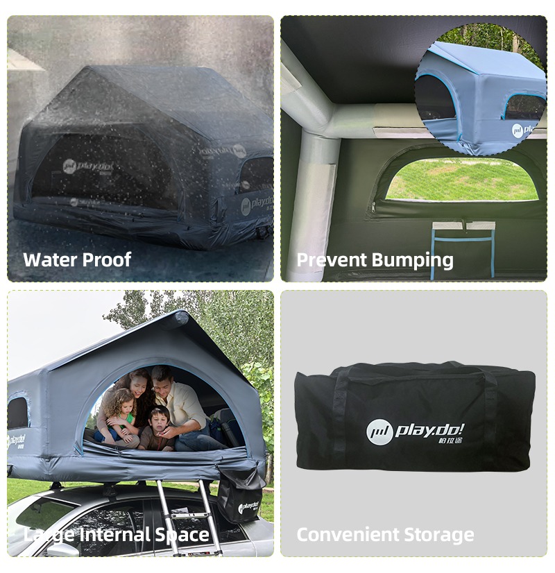 Shell Wing Inflatable Roof Top Tent