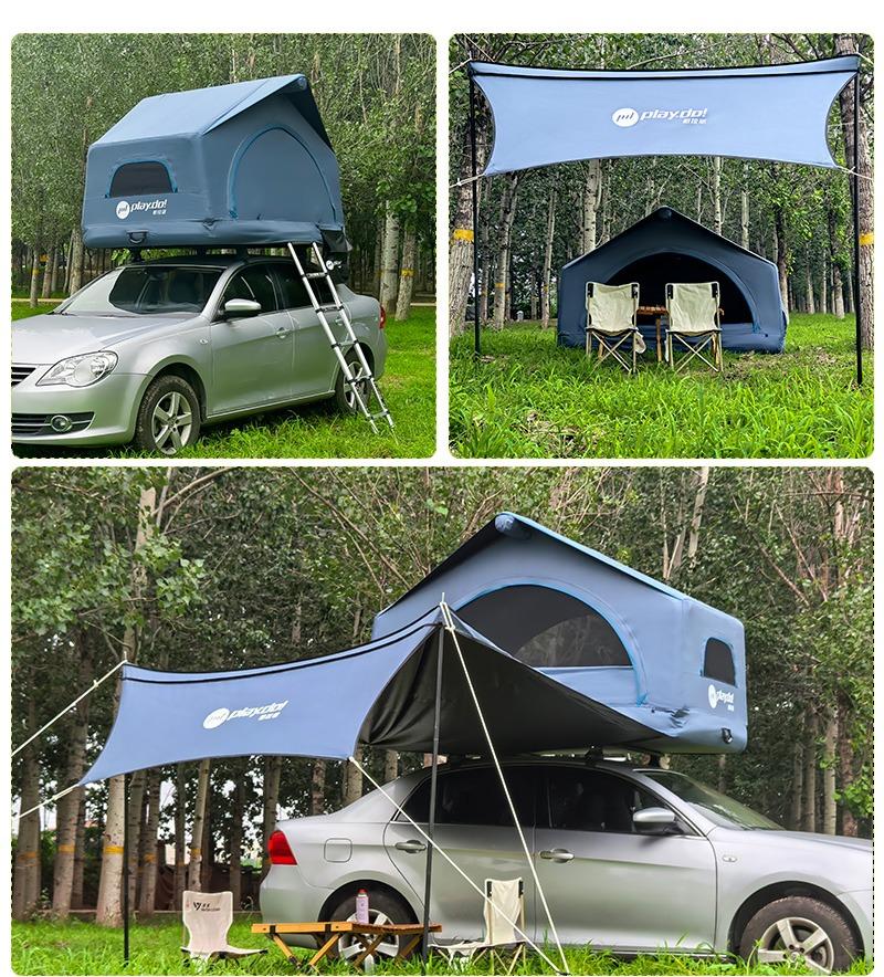 Shell Wing Inflatable Roof Top Tent