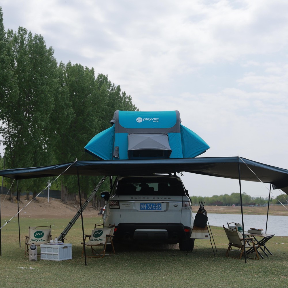 PlayDo Fish Island 180° car side awning