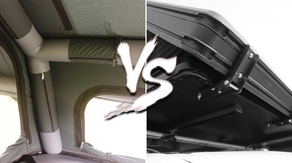 Inflatable rooftop tent vs Traditional rooftop tent 04