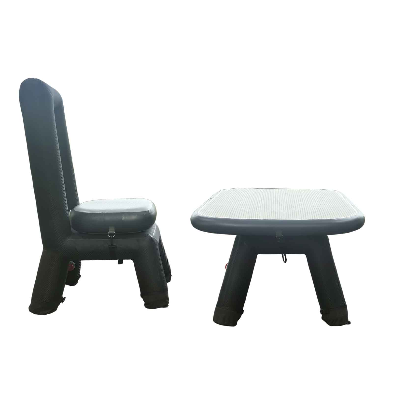PlayDo Outdoor Inflatable Table and Chair Combo for Instant Storage-Playdo Roof Top Tent
