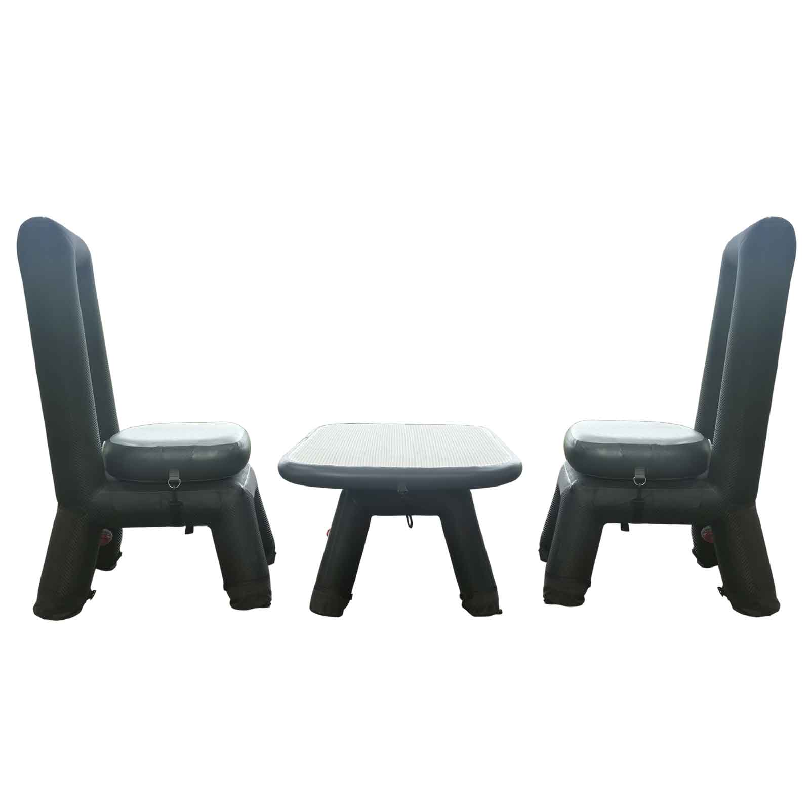 PlayDo Outdoor Inflatable Table and Chair Combo for Instant Storage-Playdo Roof Top Tent