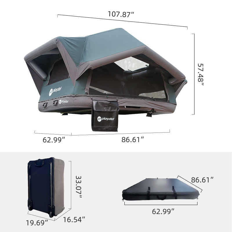 PlayDo Starry Sky 2 inflatable rooftop tents_Reservation 50 days