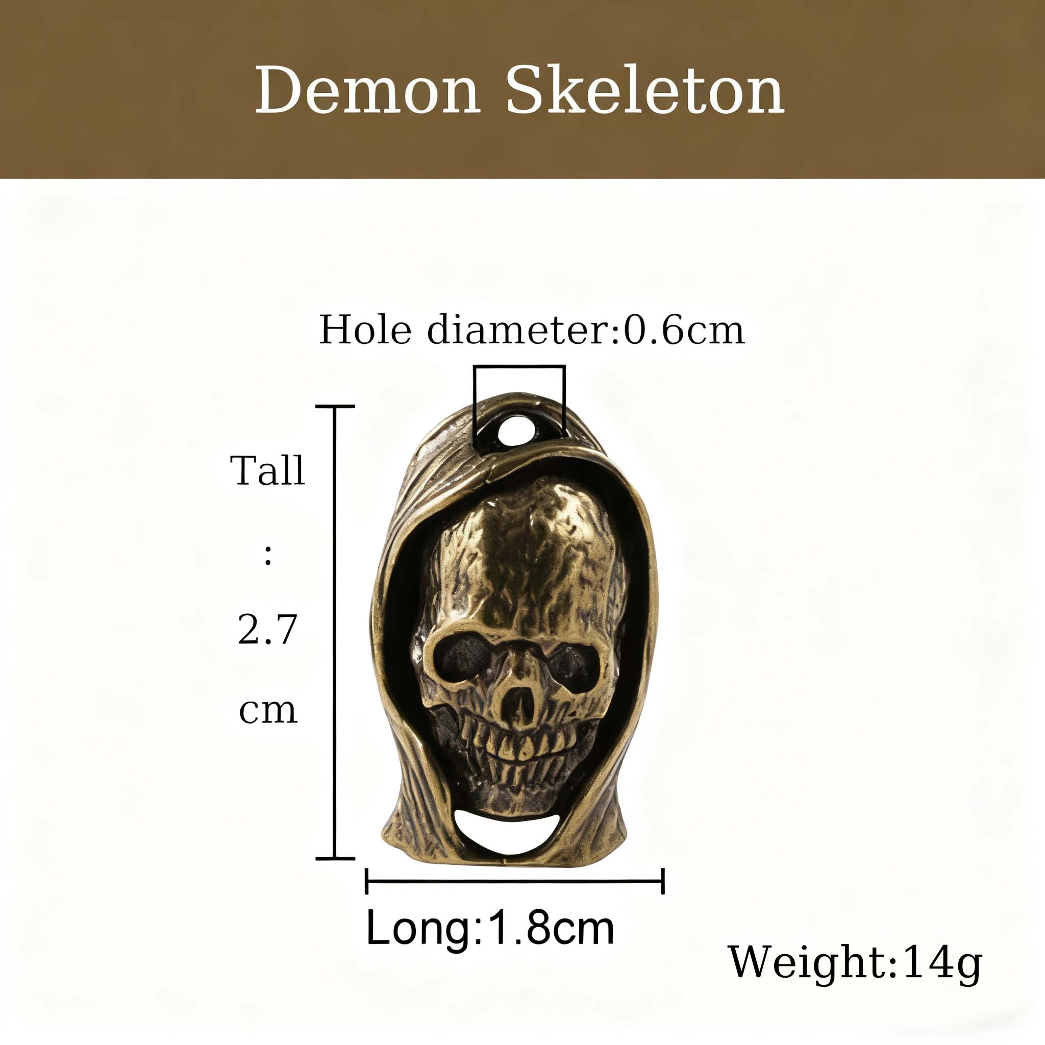 Demon Realm Skull Bracelet