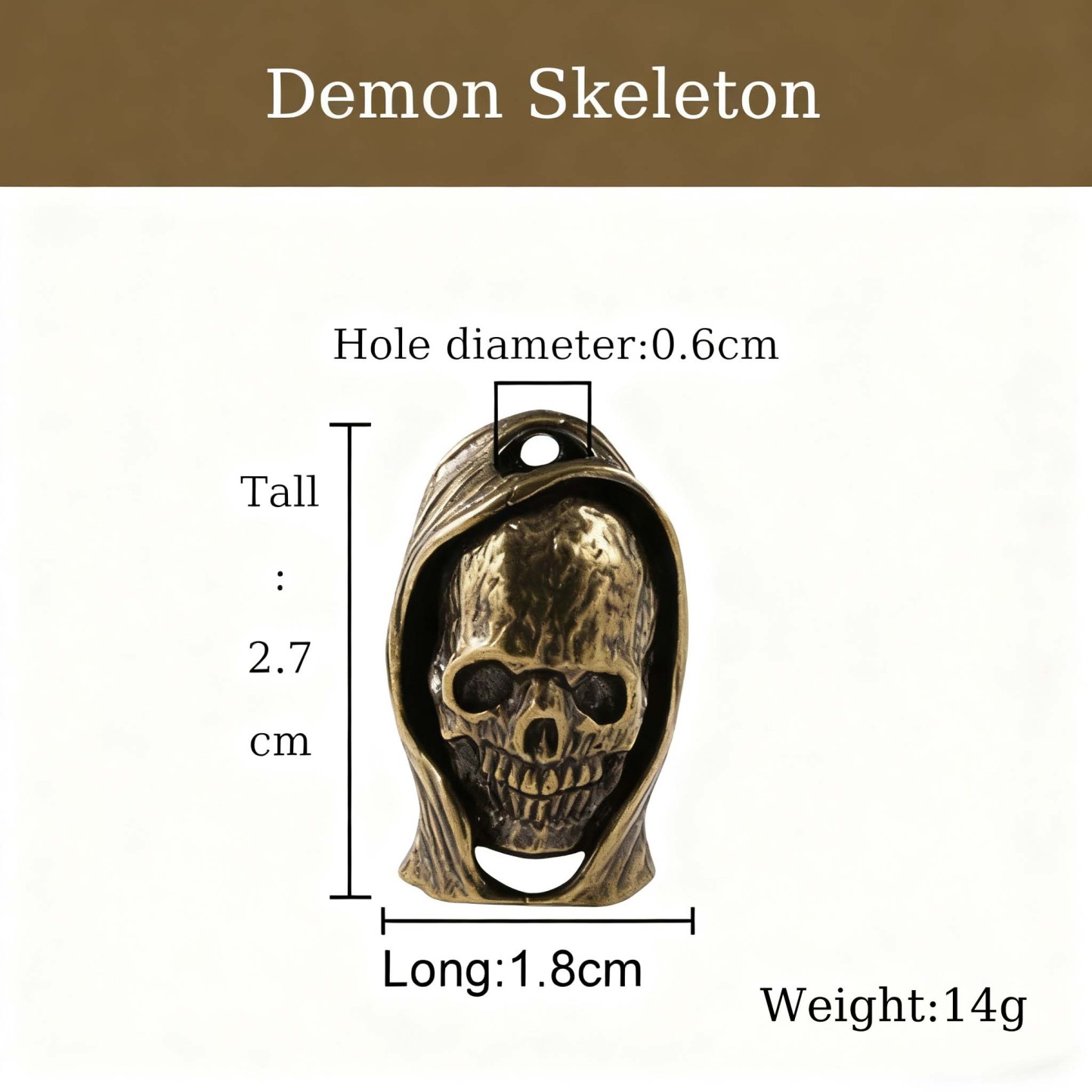 Demon Realm Skull Bracelet