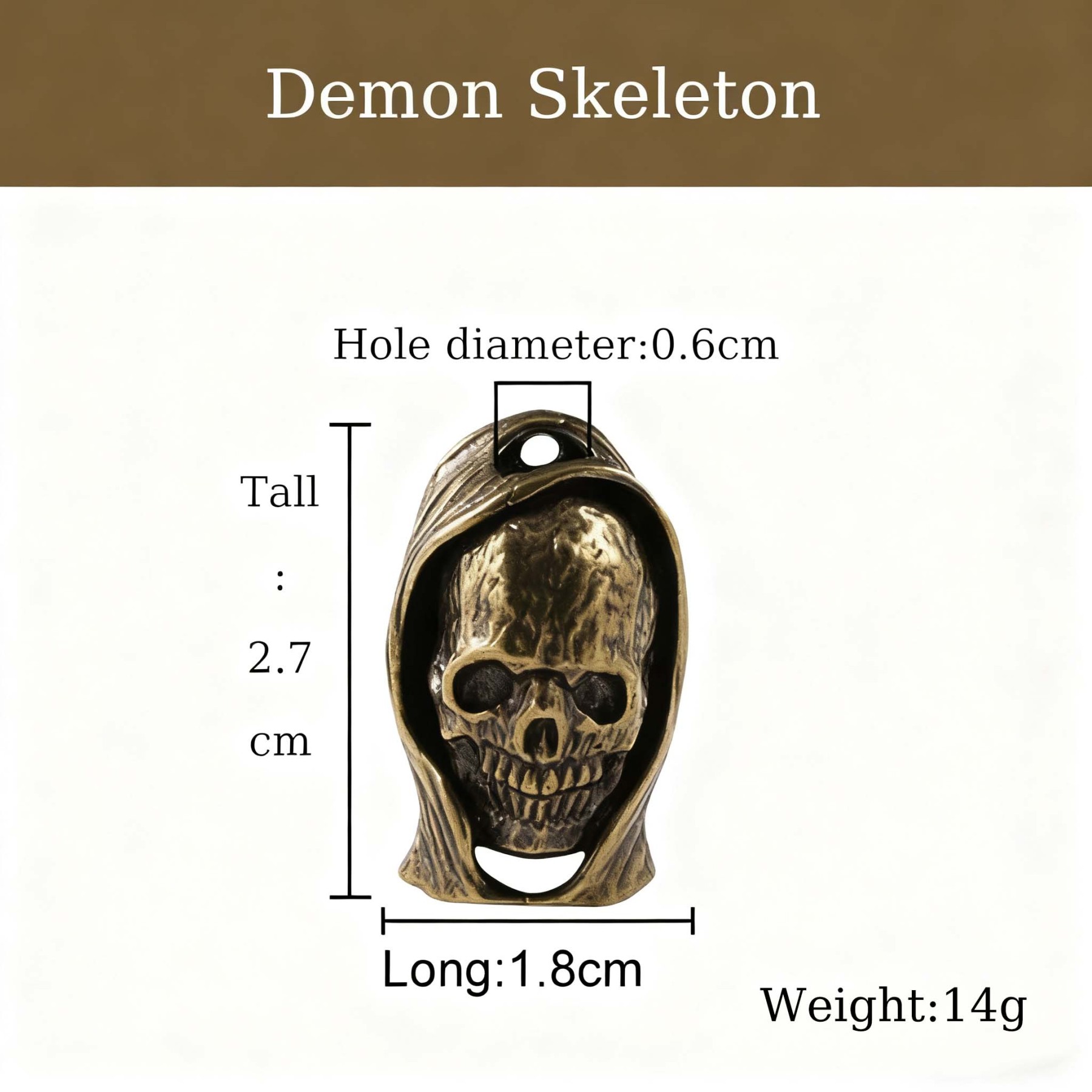 Demon Realm Skull Bracelet
