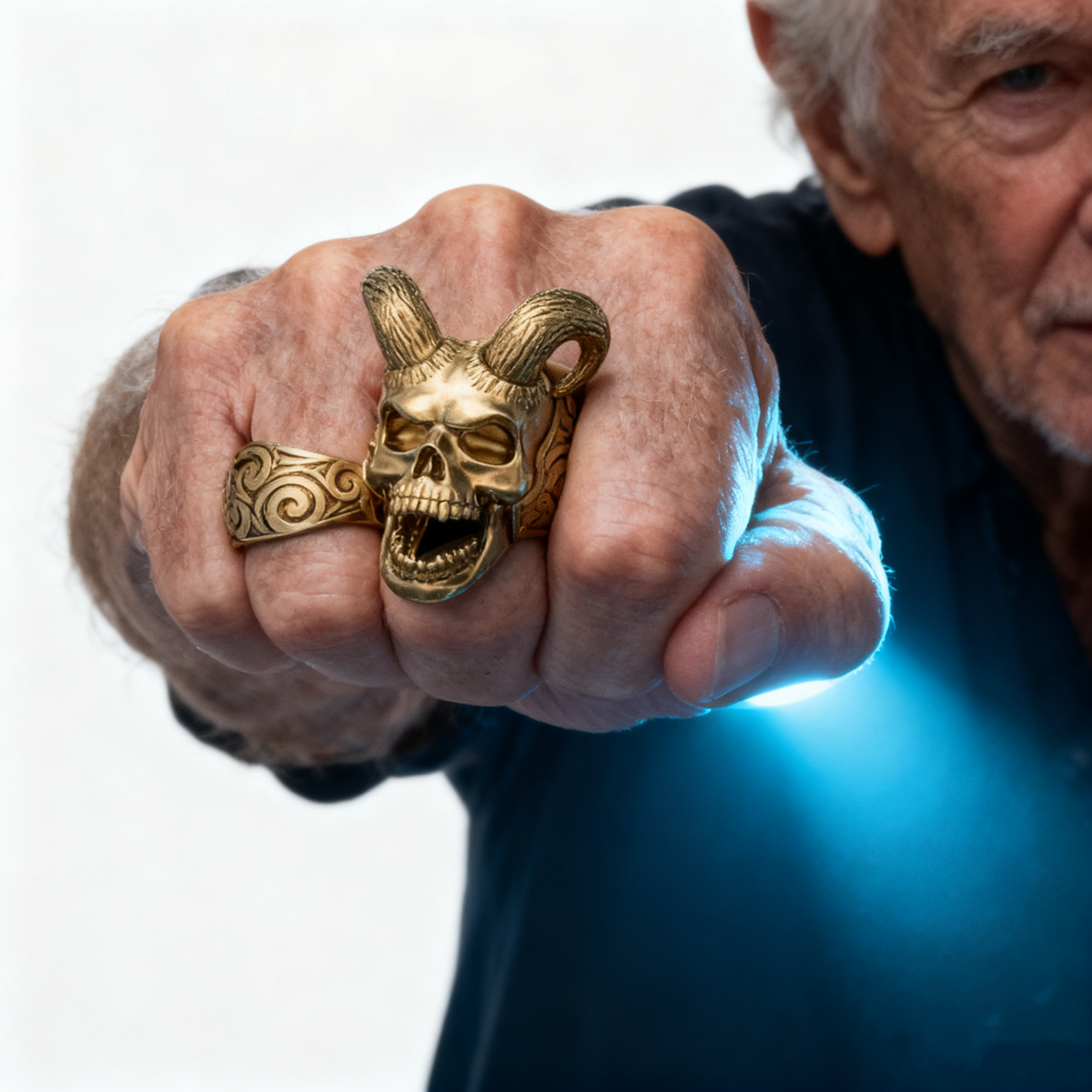 Devil Skull Ring
