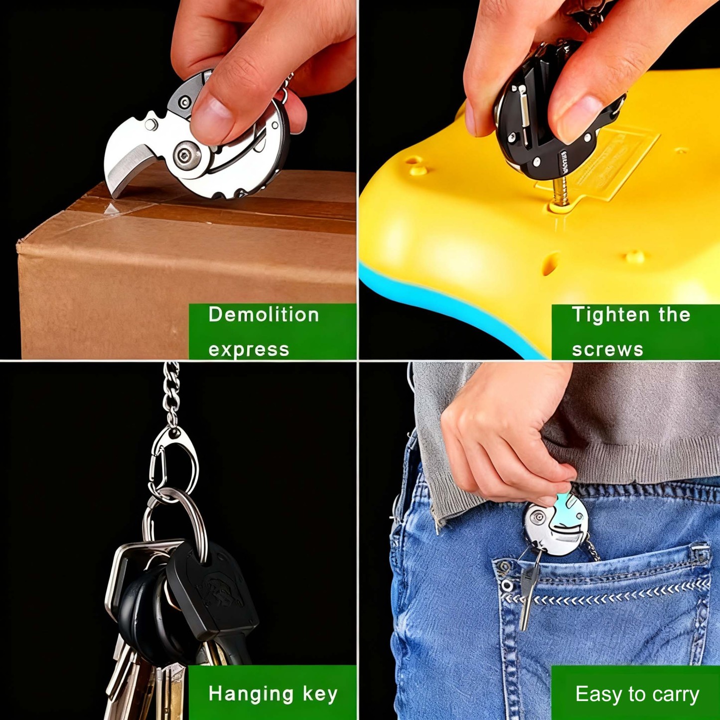 Multifunctional keychain