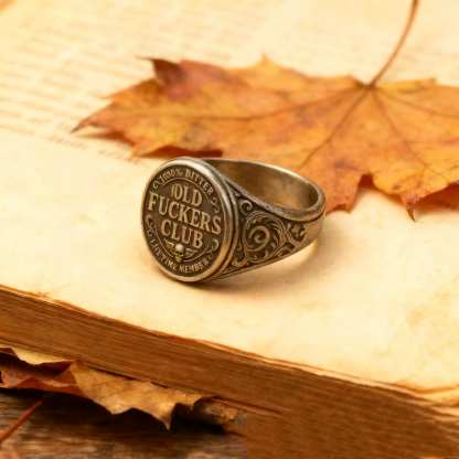 Old Fuckers Club Ring