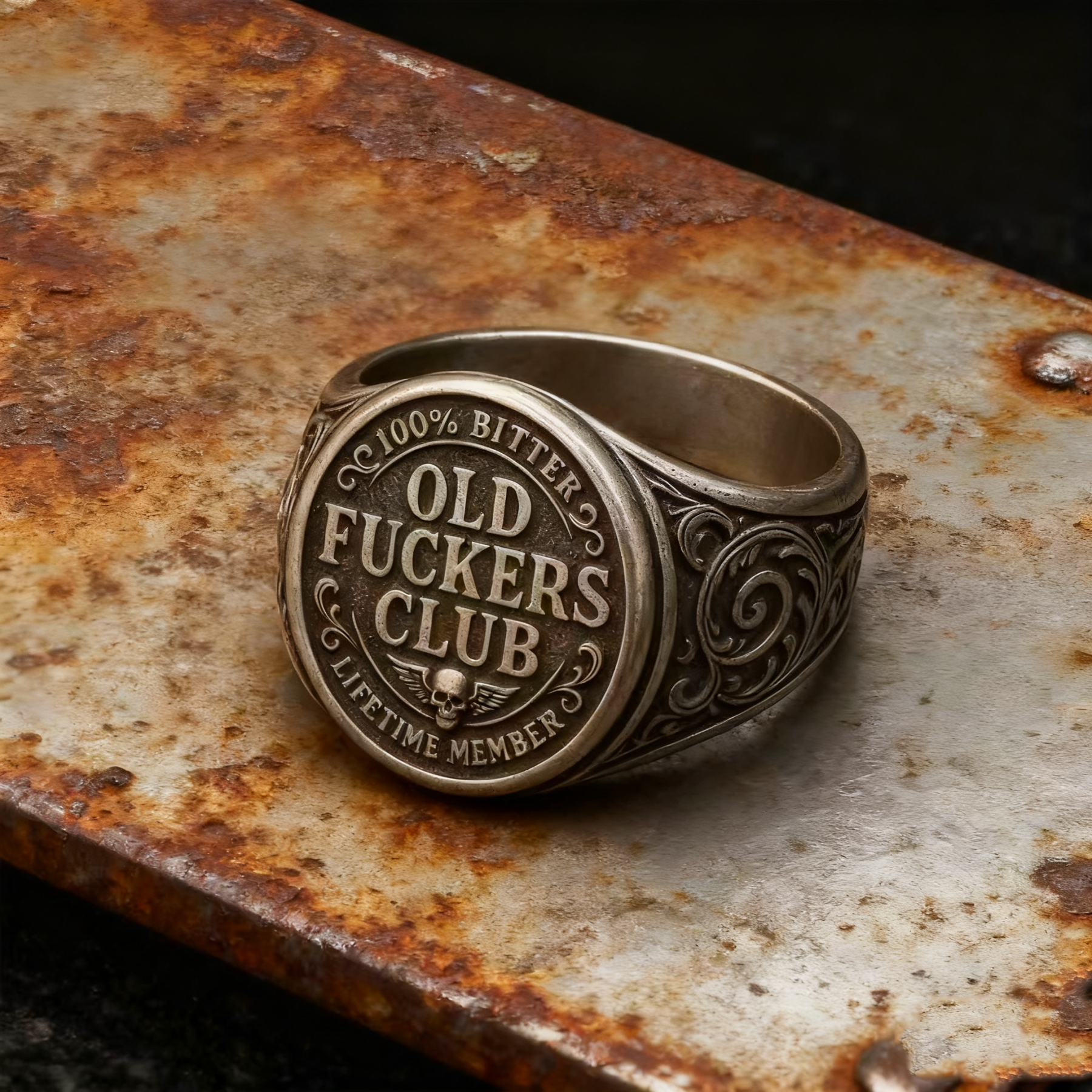 Old Fuckers Club Ring