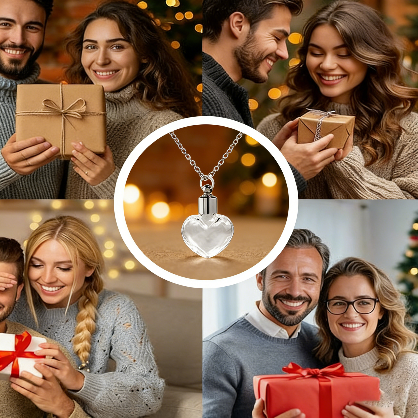 Openable bottle pendant