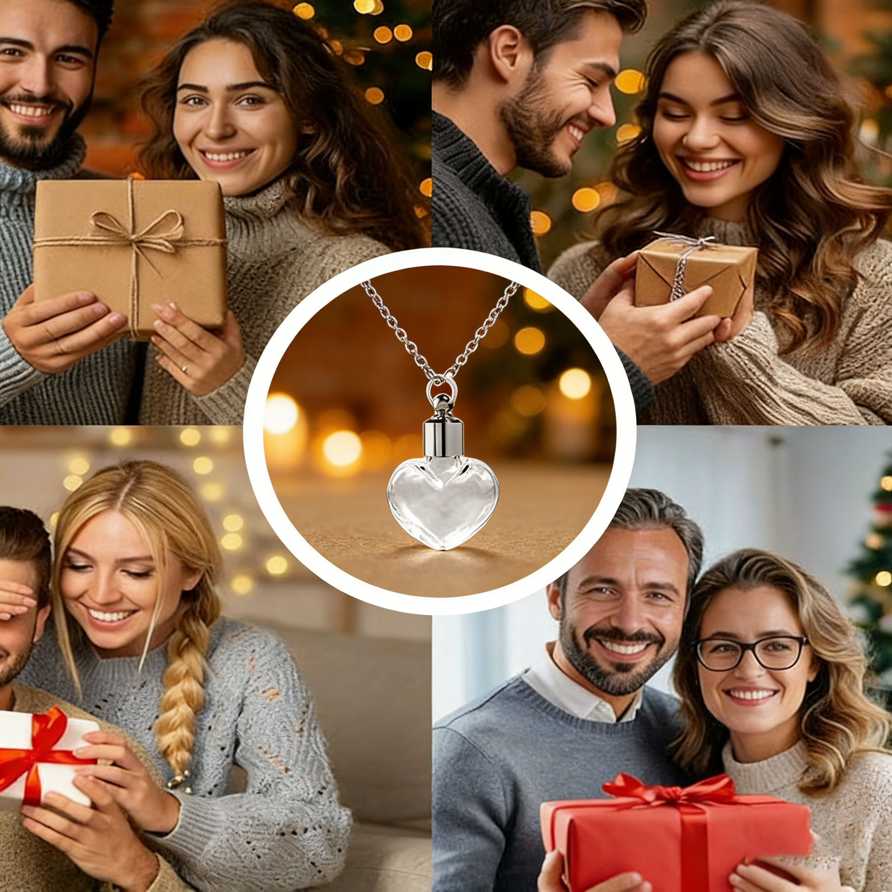 Openable bottle pendant