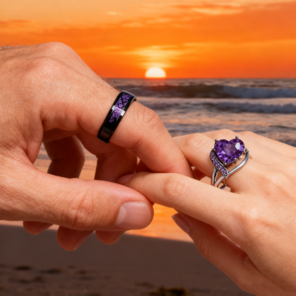 Couple Promise Rings