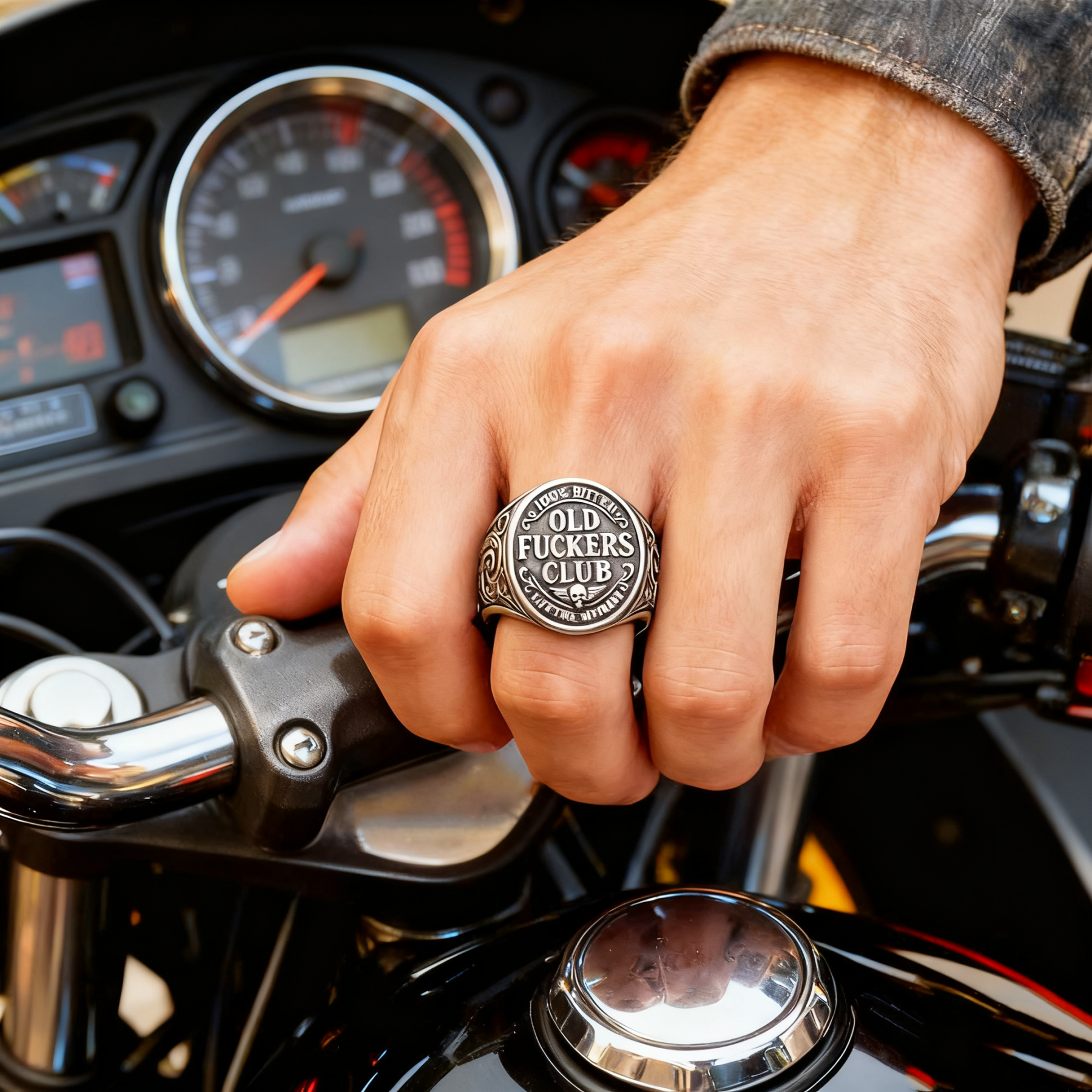 Old Fuckers Club Ring