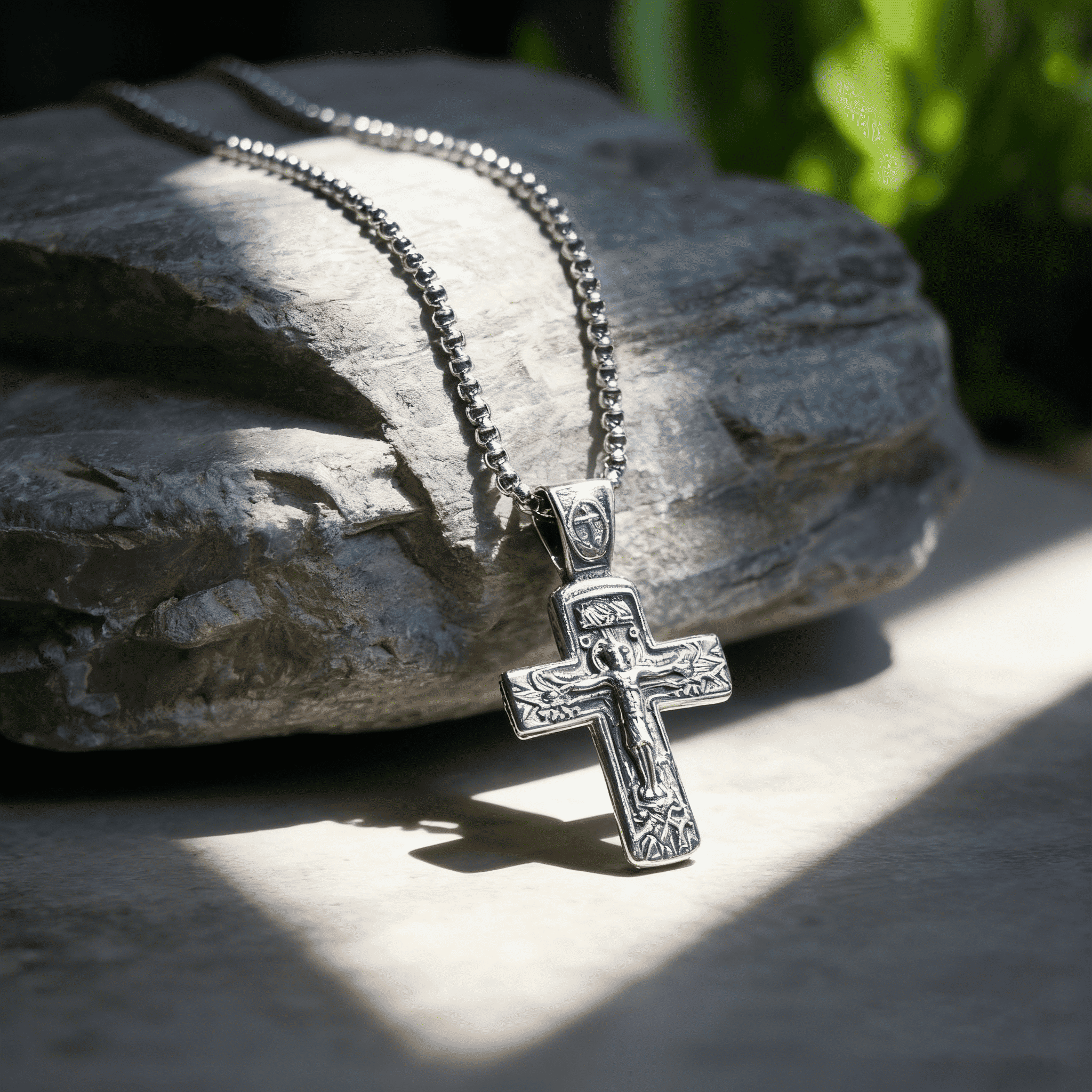 Vintage Orthodox Crucifix Necklace Series