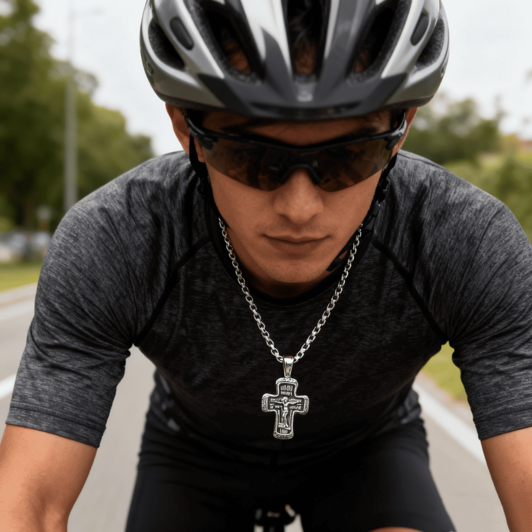 Vintage Orthodox Crucifix Necklace Series