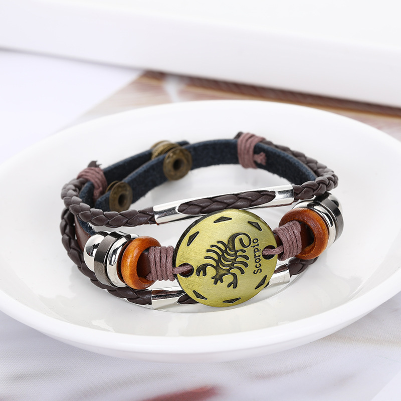 Twelve constellations bracelet