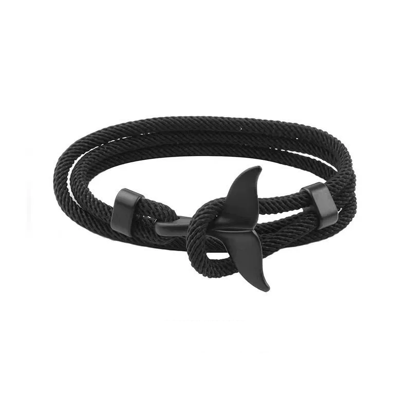 Whale Tail Braided Bracelet
