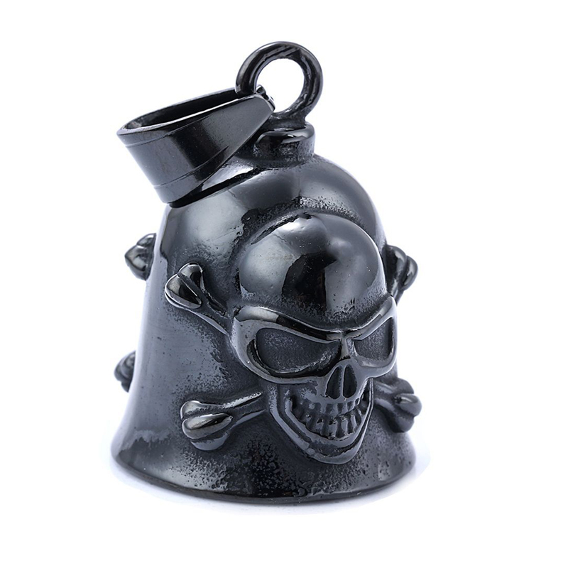 Cycling Patron Saint Skull Bell