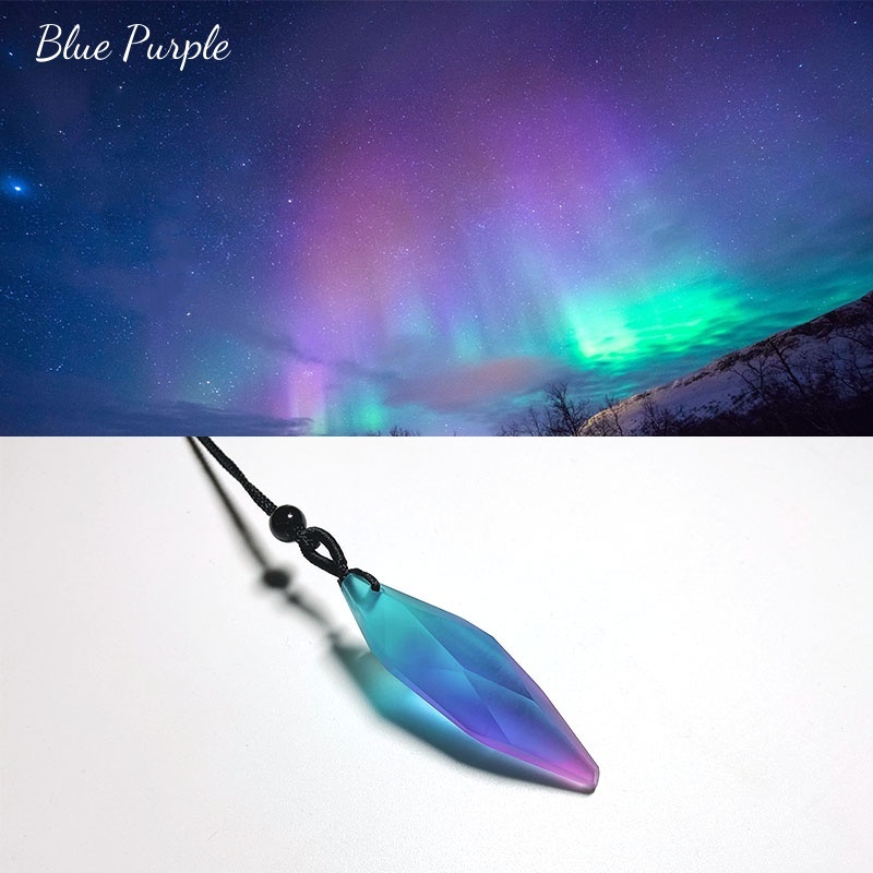 Aurora Starry Sky Pendant Necklace