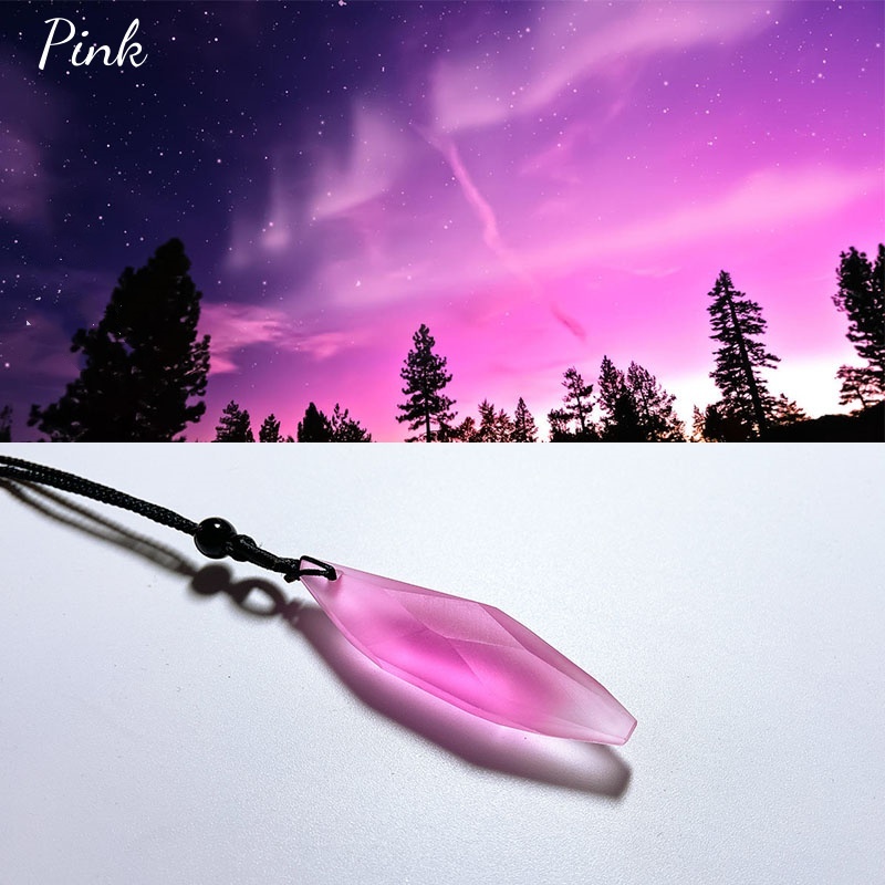 Aurora Starry Sky Pendant Necklace