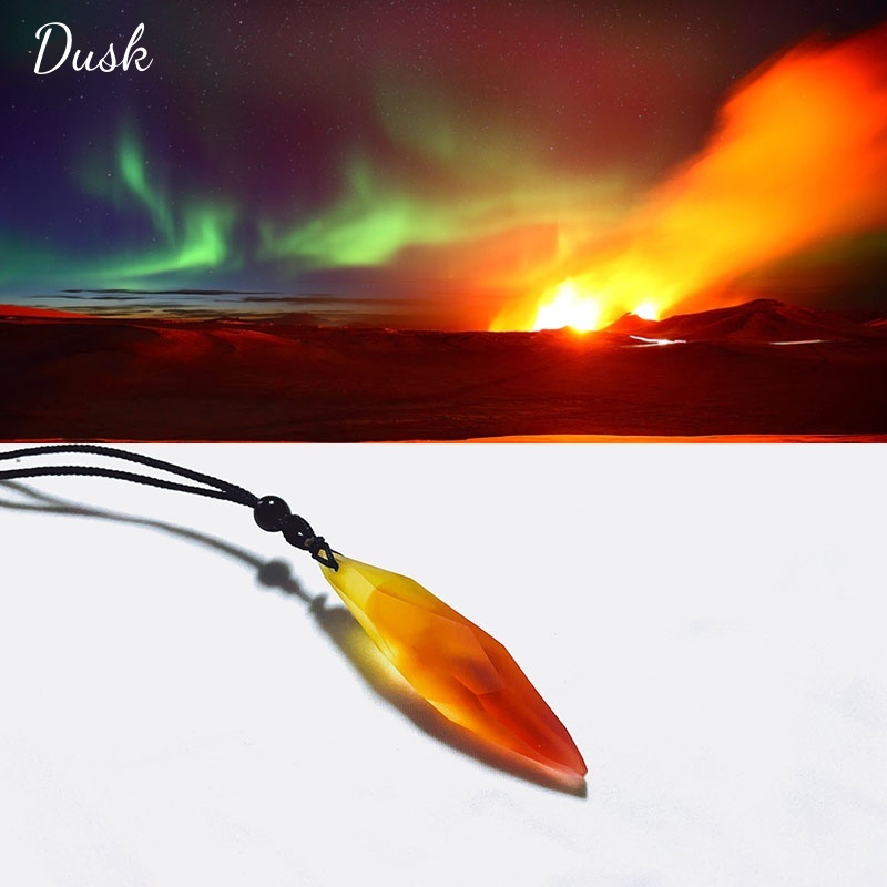 Aurora Starry Sky Pendant Necklace