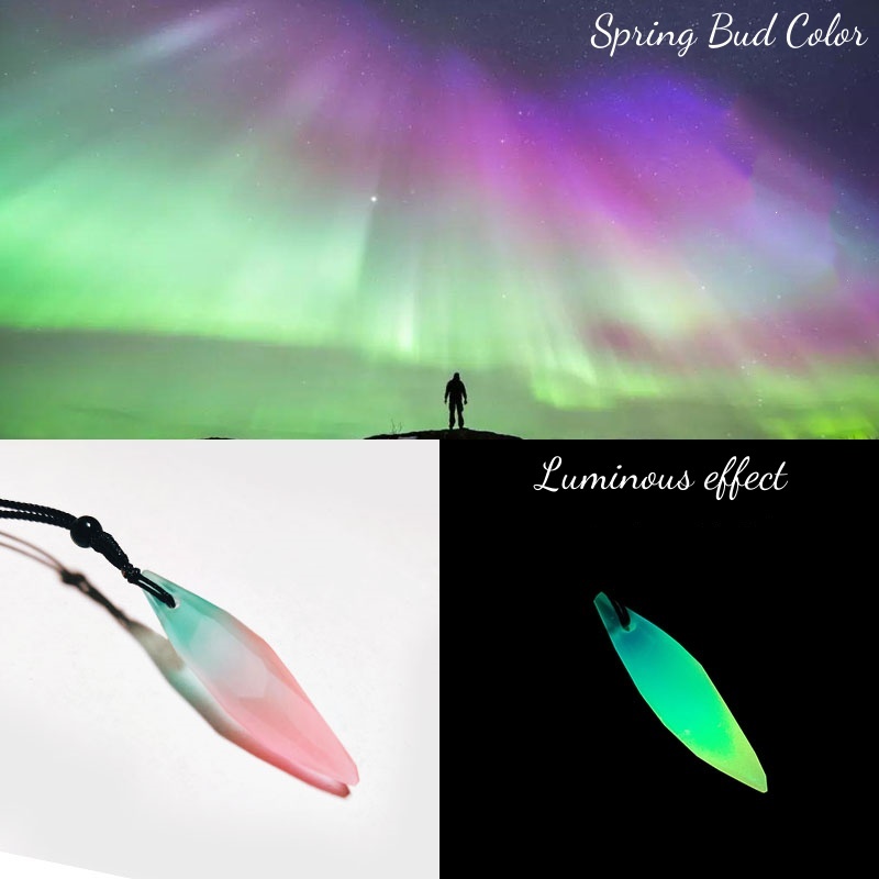 Aurora Starry Sky Pendant Necklace